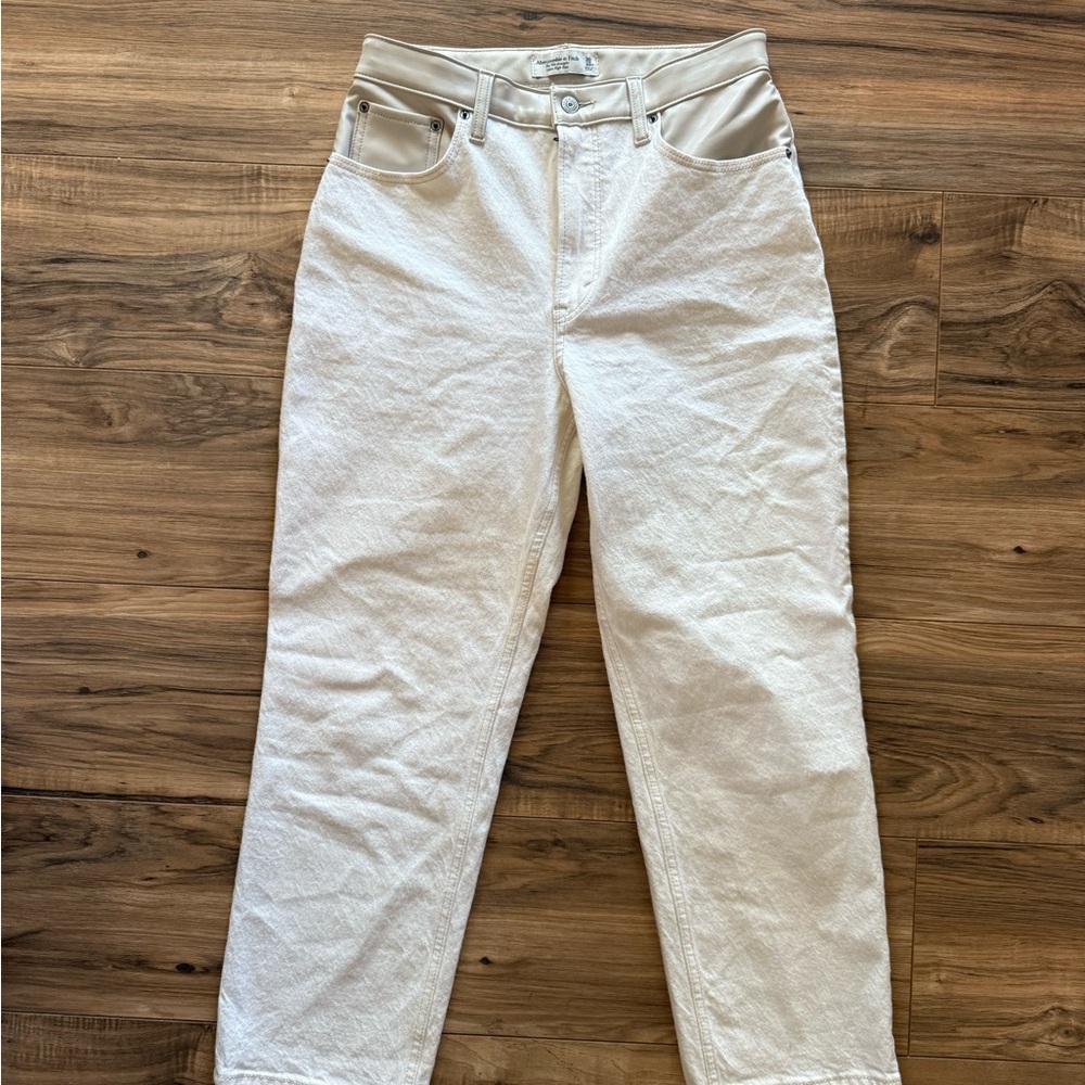 Abercrombie & Fitch 90s straight high rise